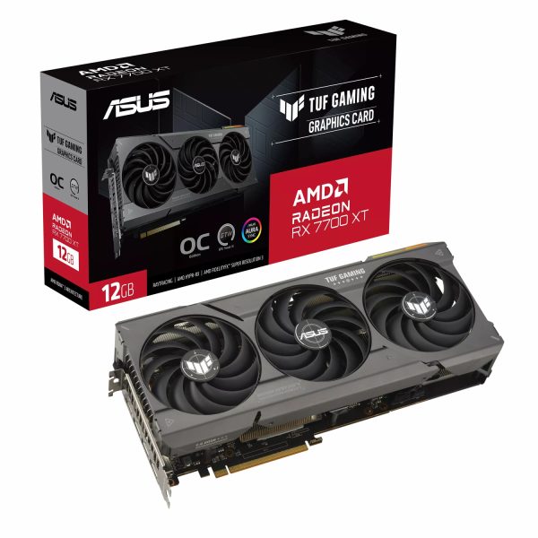 کارت گرافیک ASUS TUF GAMING Radeon RX 7700 XT O12G