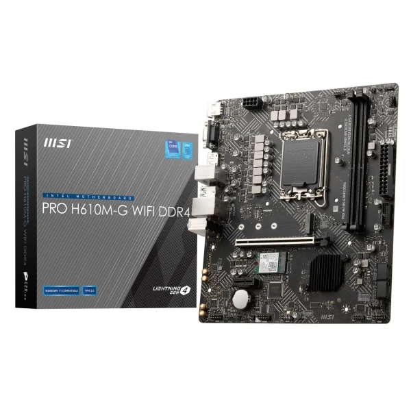 مادربرد MSI Pro H610M-G WIFI DDR4