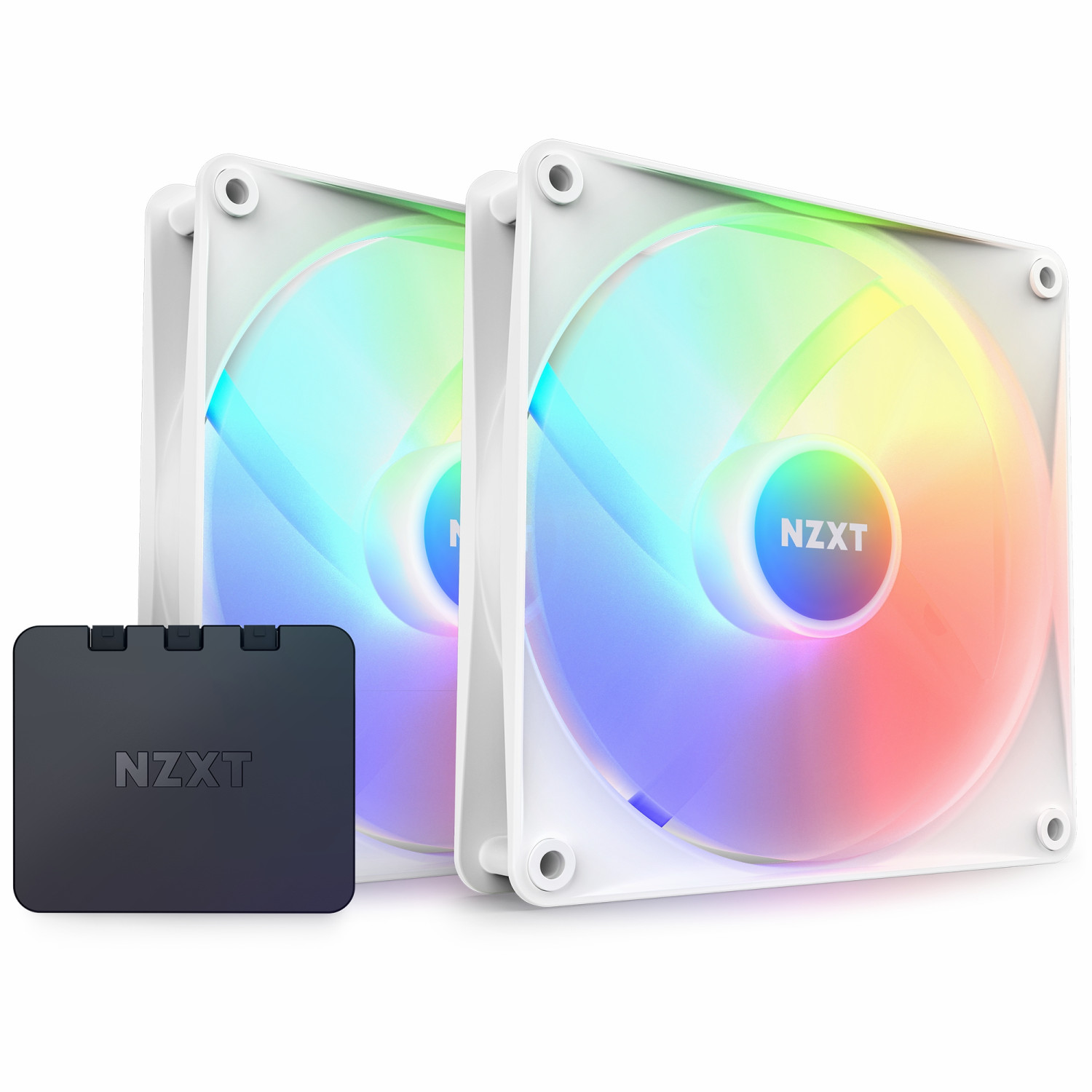 NZXT-F140-RGB-Core-White-2-in-1-1-1500x1500 فن کیس NZXT F140 RGB Core - White - 2 in 1 - تصویر 1