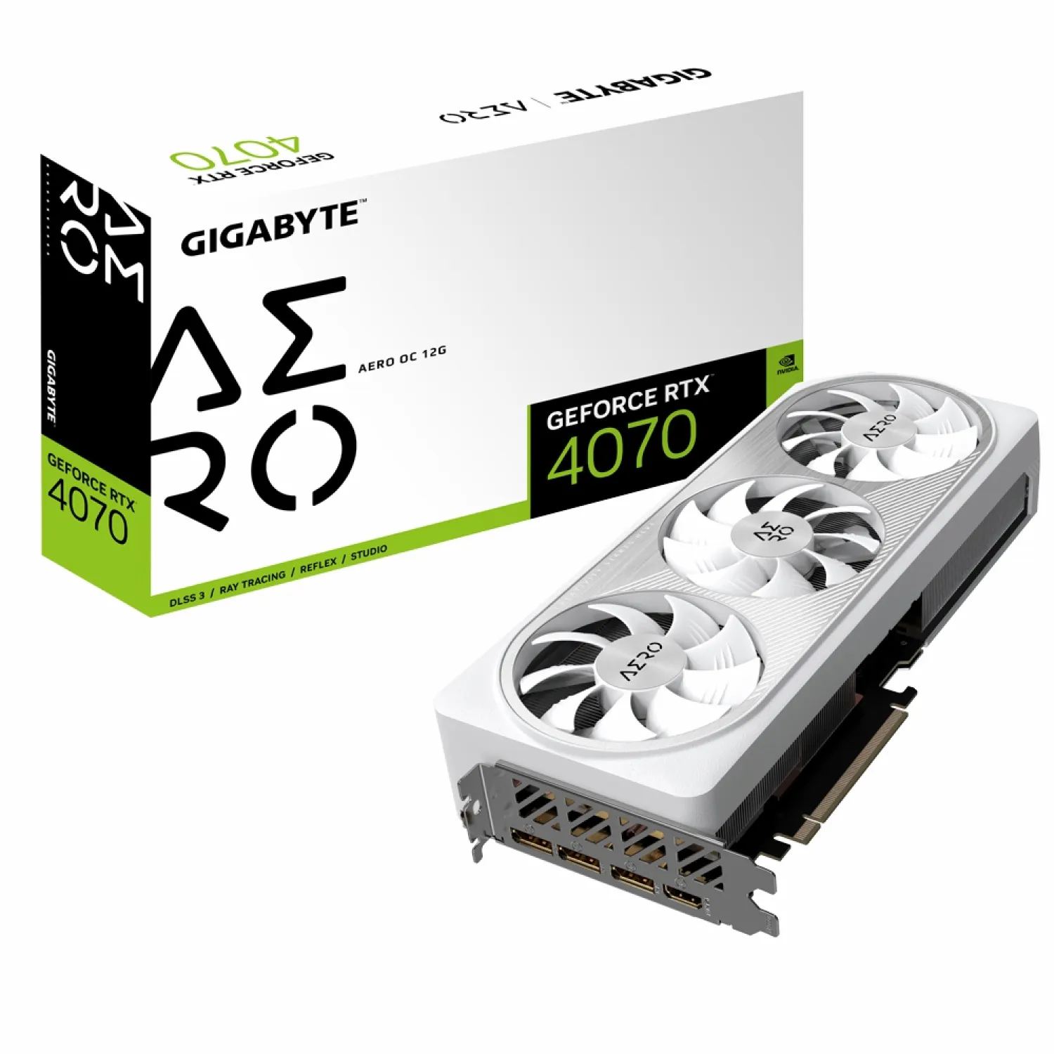 RTX-4070-AERO-OC-12G-1-1500x1500 کارت گرافیک GIGABYTE RTX 4070 AERO OC 12G - تصویر 1