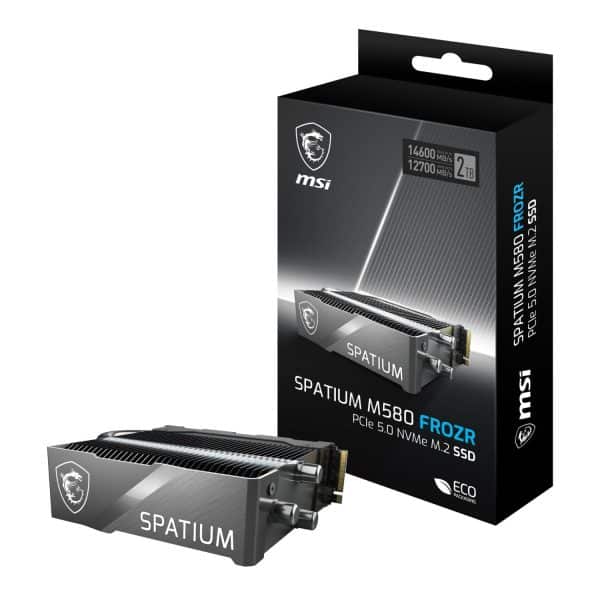حافظه اس اس دی MSI Spatium M580 FROZR 2TB
