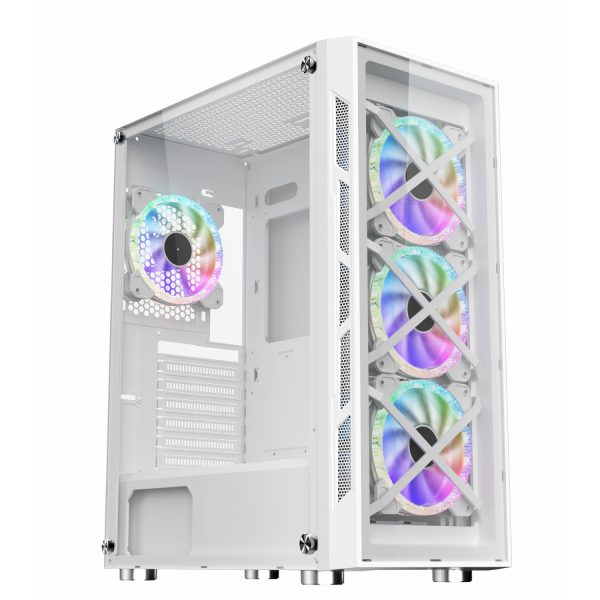 کیس WJ Coolman Trio 4DF Diamond - White