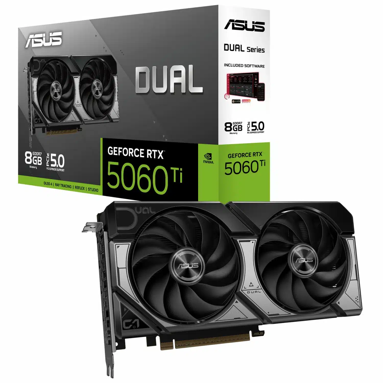 asus-dual-rtx-5060-ti-8g-1-1500x1500 کارت گرافیک ASUS DUAL RTX 5060 Ti 8GB - تصویر 1