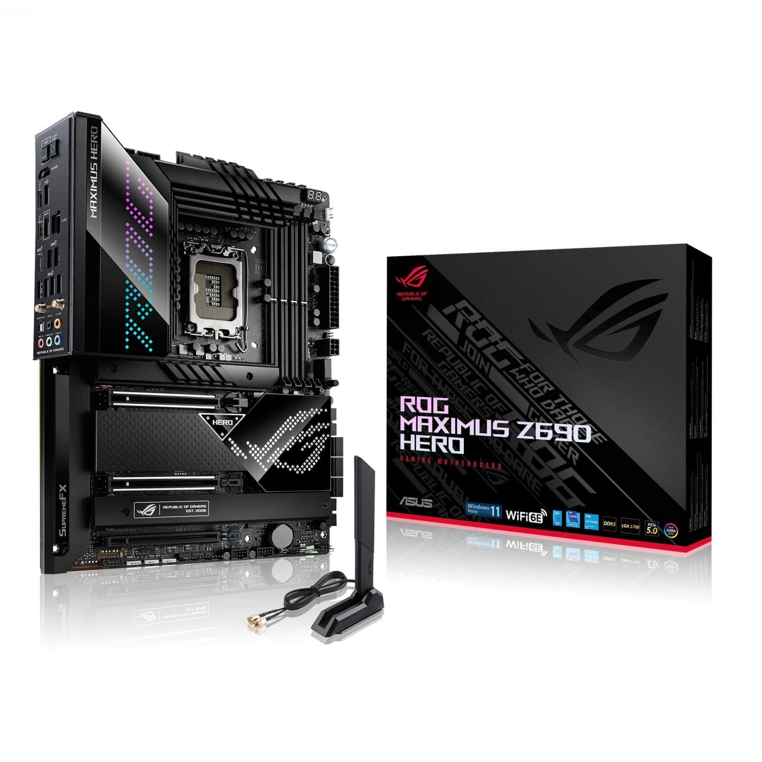 asus-rog-maximus-z690-hero-1-1500x1500 مادربرد ASUS ROG Maximus Z690 Hero - تصویر 1