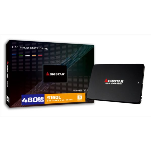 حافظه اس اس دی Biostar S160L 480GB