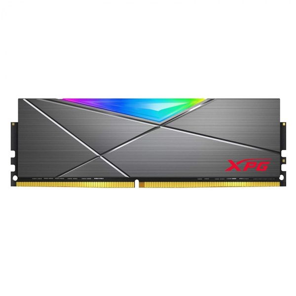 رم ADATA XPG SPECTRIX D50 RGB 32GB Single 3200MHz CL16 - Tungsten Grey