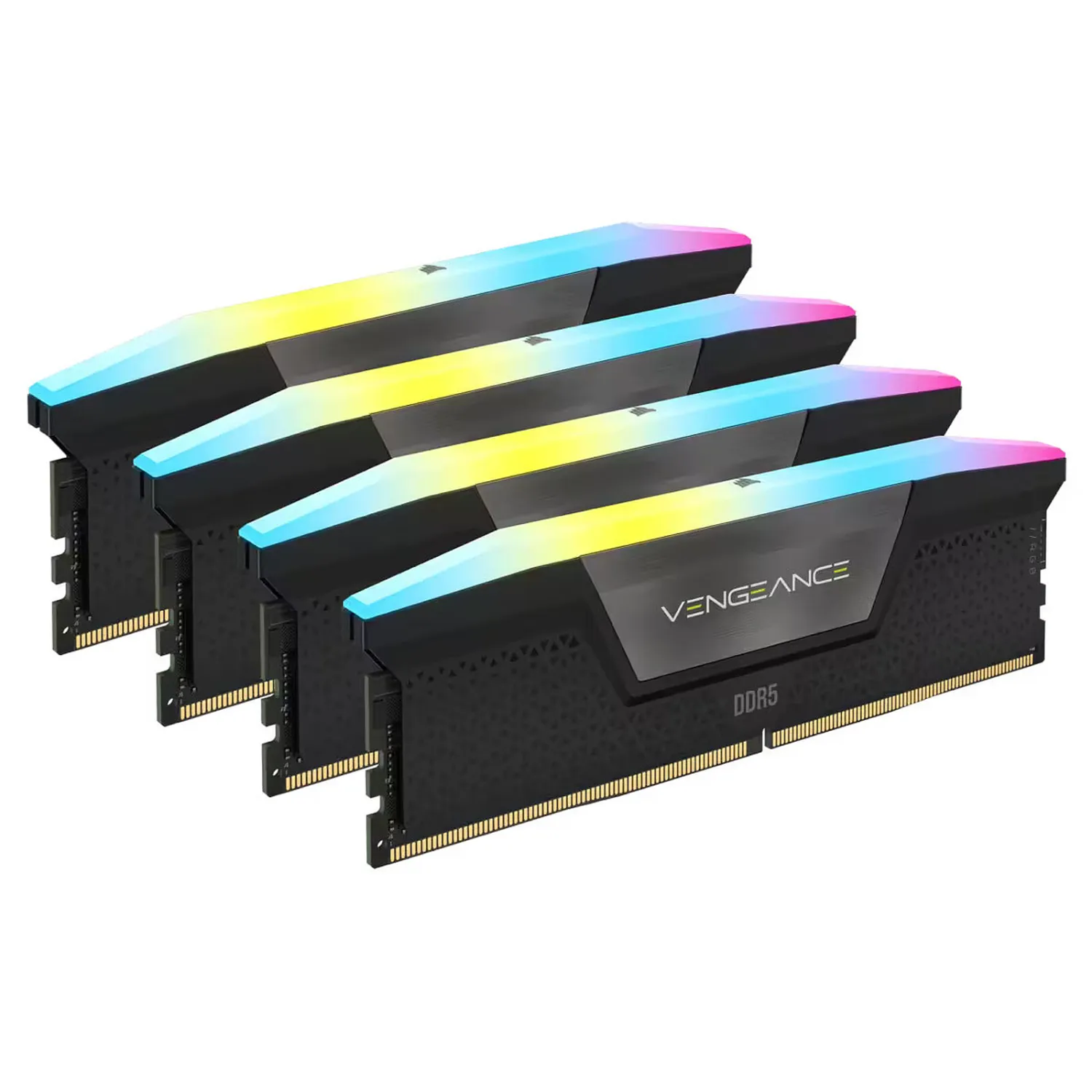 رم Corsair Vengeance RGB DDR5 128GB Quad 5600MHz CL40 – Black_68f3baa7afb65.webp رم Corsair Vengeance RGB DDR5 128GB Quad 5600MHz CL40 - Black - تصویر 1