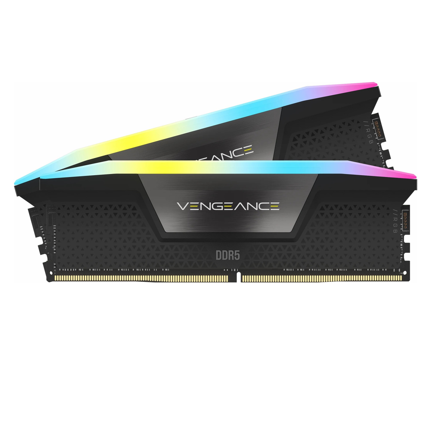 رم Corsair Vengeance RGB DDR5 64GB Dual 5600MHz CL40 – Black_68fc90e8d91eb.jpeg رم Corsair Vengeance RGB DDR5 64GB Dual 5600MHz CL40 - Black - تصویر 1