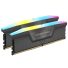 رم Corsair Vengeance RGB DDR5 64GB Dual 5600MHz CL40 - Cool Grey
