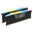 رم Corsair Vengeance RGB DDR5 64GB Dual 6000MHz CL40 - Black - تصویر 2