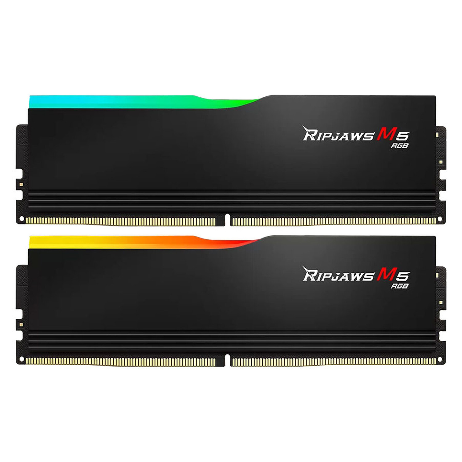 رم G.Skill Ripjaws M5 RGB 32GB Dual 6400MHz CL36 – Black_68ff746b9008f.jpeg رم G.Skill Ripjaws M5 RGB 32GB Dual 6400MHz CL36 - Black - تصویر 1