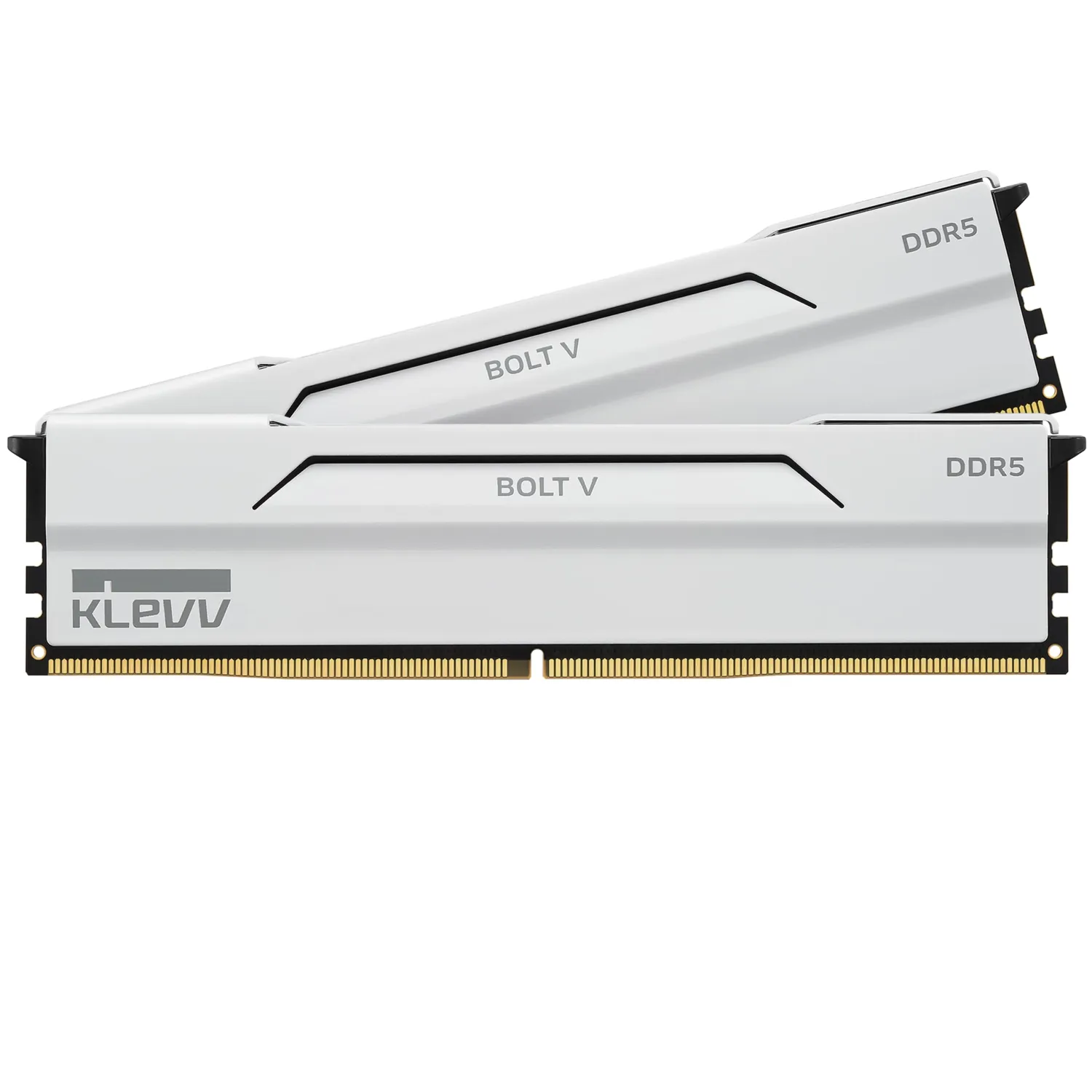 رم KLEVV Bolt V 32GB Dual 6400MHz CL30 – White_6904faa61868a.webp رم KLEVV Bolt V 32GB Dual 6400MHz CL30 - White - تصویر 1