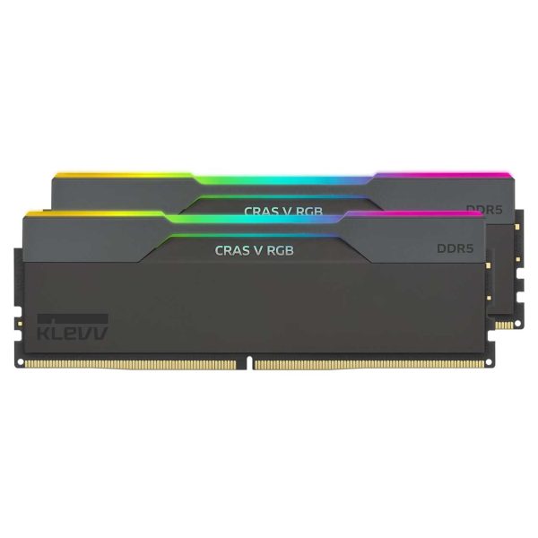 رم KLEVV Cras V RGB 48GB Dual 6000MHz CL28 - Black