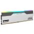 رم KLEVV Cras V RGB ROG Certified 48GB Dual 6200MHz CL32 - White - تصویر 2