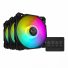 فن کیس ASUS TUF GAMING TF120 ARGB - Black - 3 in 1 - تصویر 2