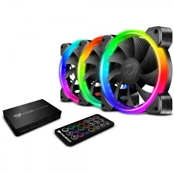 فن کیس Cougar Vortex RGB HPB 120 - 3 in 1