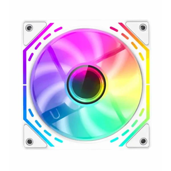 فن کیس GameMax FN12A-S2I - White