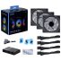 فن کیس Lian Li Uni Fan SL-Infinity - 3 in 1 - Black - تصویر 7