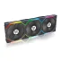 فن کیس Lian Li Uni Fan SL120 Reverse Blade Wireless - 3 in 1 - Black - تصویر 2
