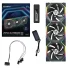 فن کیس Lian Li Uni Fan SL120 Reverse Blade Wireless - 3 in 1 - Black - تصویر 8