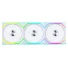فن کیس Lian Li Uni Fan SL120 Reverse Blade Wireless - 3 in 1 - White - تصویر 2