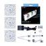 فن کیس Lian Li UNI Fan TL120 - 3 in 1 - White - تصویر 4