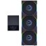 فن کیس Lian Li UNI Fan TL120 LCD - 3 in 1 - Black - تصویر 4