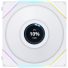 فن کیس Lian Li UNI Fan TL120 LCD Reverse Blade - 3 in 1 - White - تصویر 2