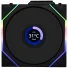 فن کیس Lian Li UNI Fan TL120 LCD Reverse Blade Wireless - 3 in 1 - Black - تصویر 3