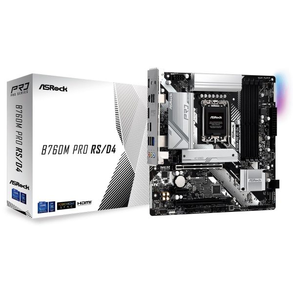 مادربرد ASRock B760M Pro RS/D4
