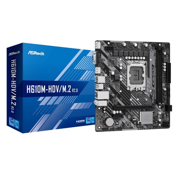 مادربرد ASRock H610M-HDV/M.2 D4 R2.0