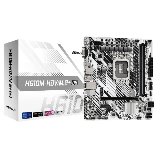 مادربرد ASRock H610M-HDV/M.2 Plus