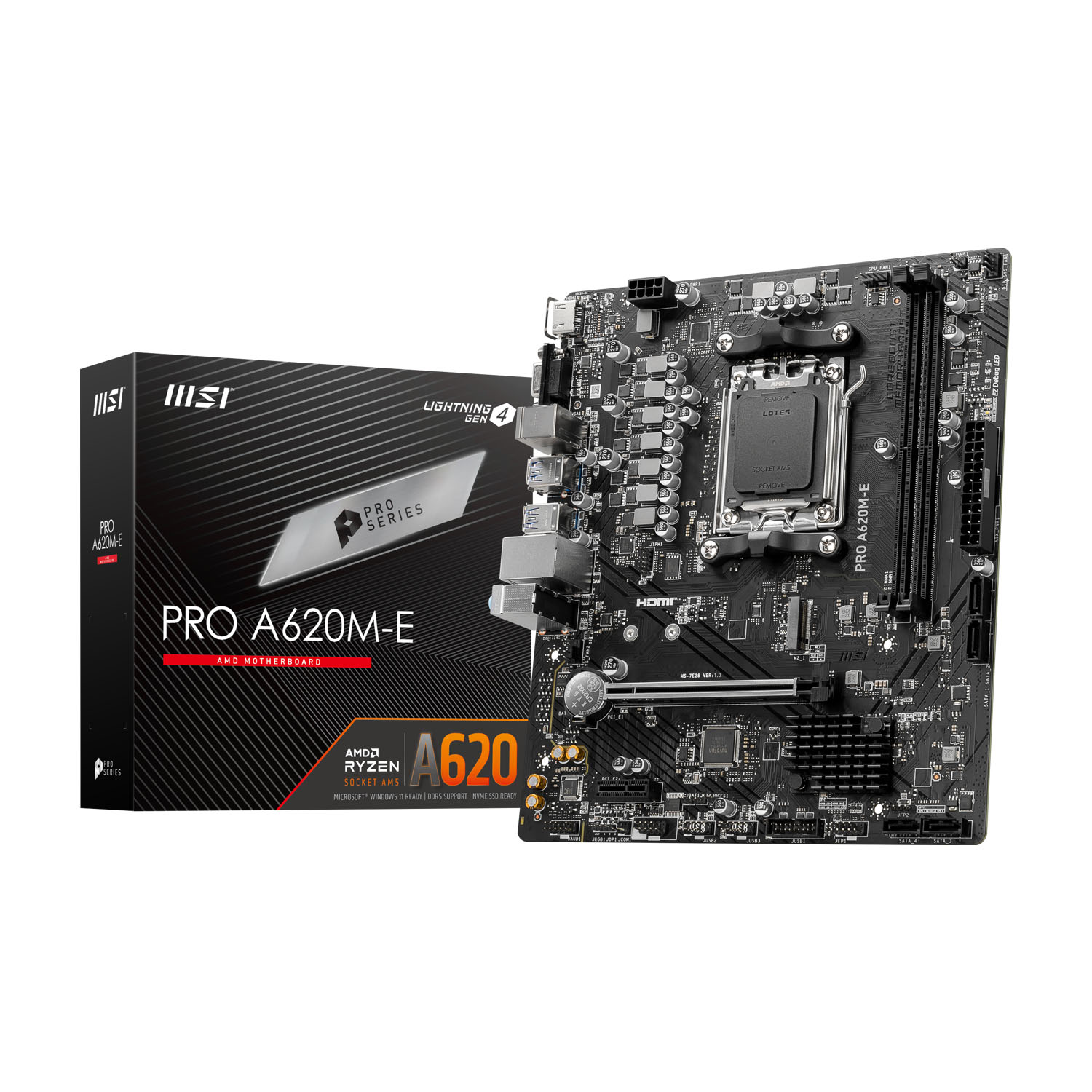 مادربرد MSI PRO A620M-E_6904f1765fccd.jpeg مادربرد MSI PRO A620M-E - تصویر 1