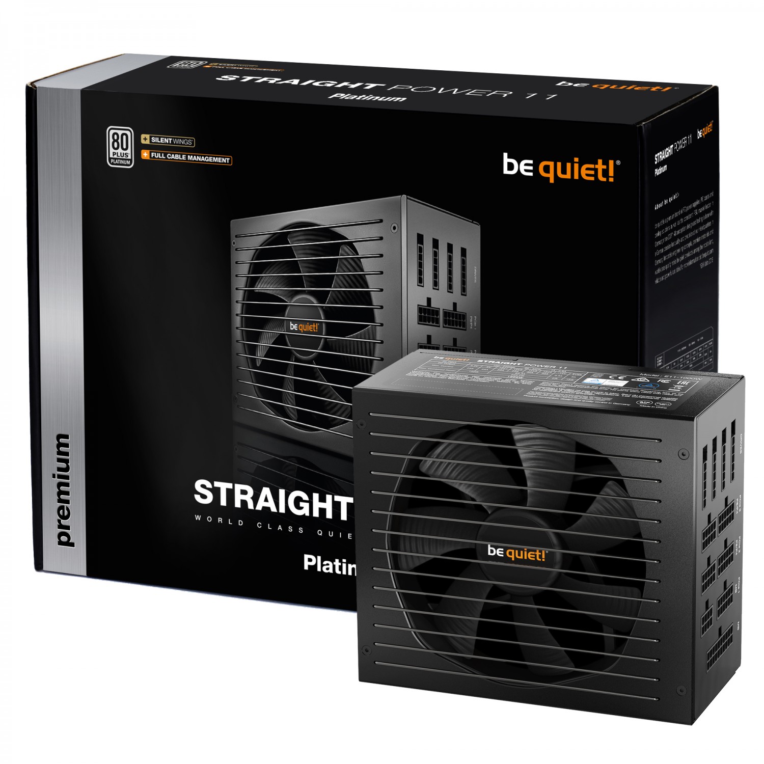 پاور be quiet! Straight Power 11 1000W Platinum_690510d8a9591.jpeg پاور be quiet! Straight Power 11 1000W Platinum - تصویر 1