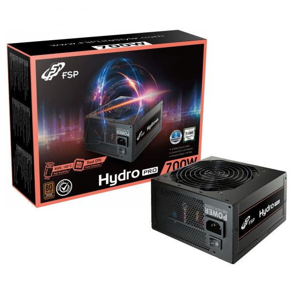 پاور FSP Hydro PRO 700W Bronze - جعبه باز