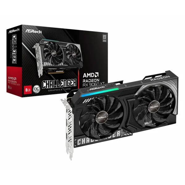 کارت گرافیک ASRock RX 9060 XT Challenger OC 8GB