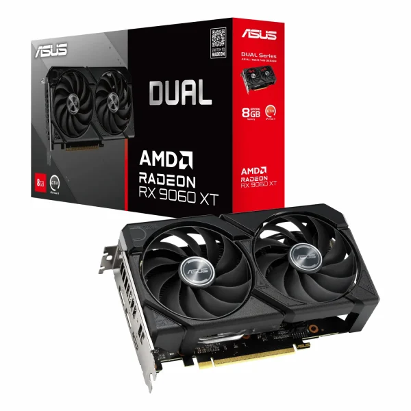 کارت گرافیک ASUS Dual Radeon RX 9060 XT 8GB