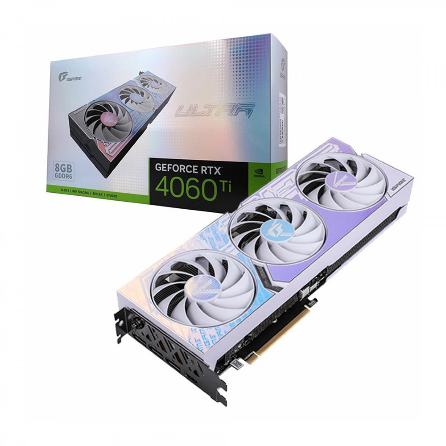 کارت گرافیک Colorful iGame RTX 4060 Ti Ultra OC 8GB – White_6905059a544bf.jpeg کارت گرافیک Colorful iGame RTX 4060 Ti Ultra OC 8GB - White - تصویر 1