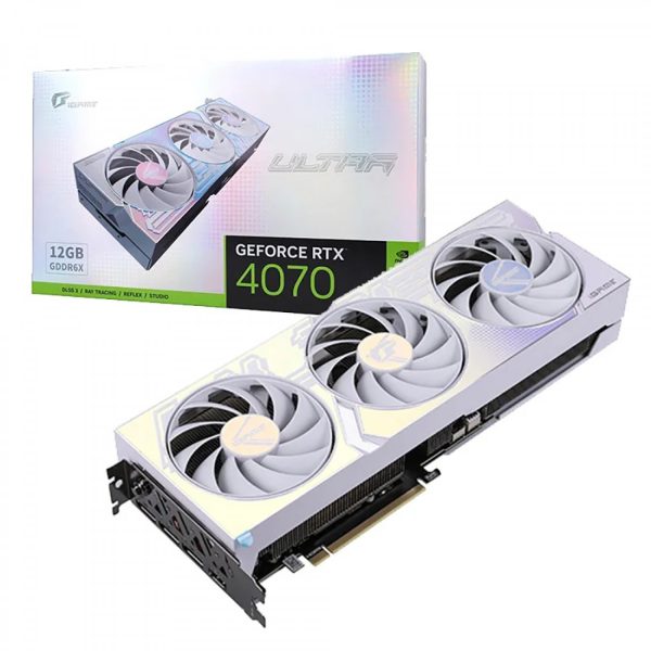 کارت گرافیک Colorful iGame RTX 4070 Ultra OC 12GB - White