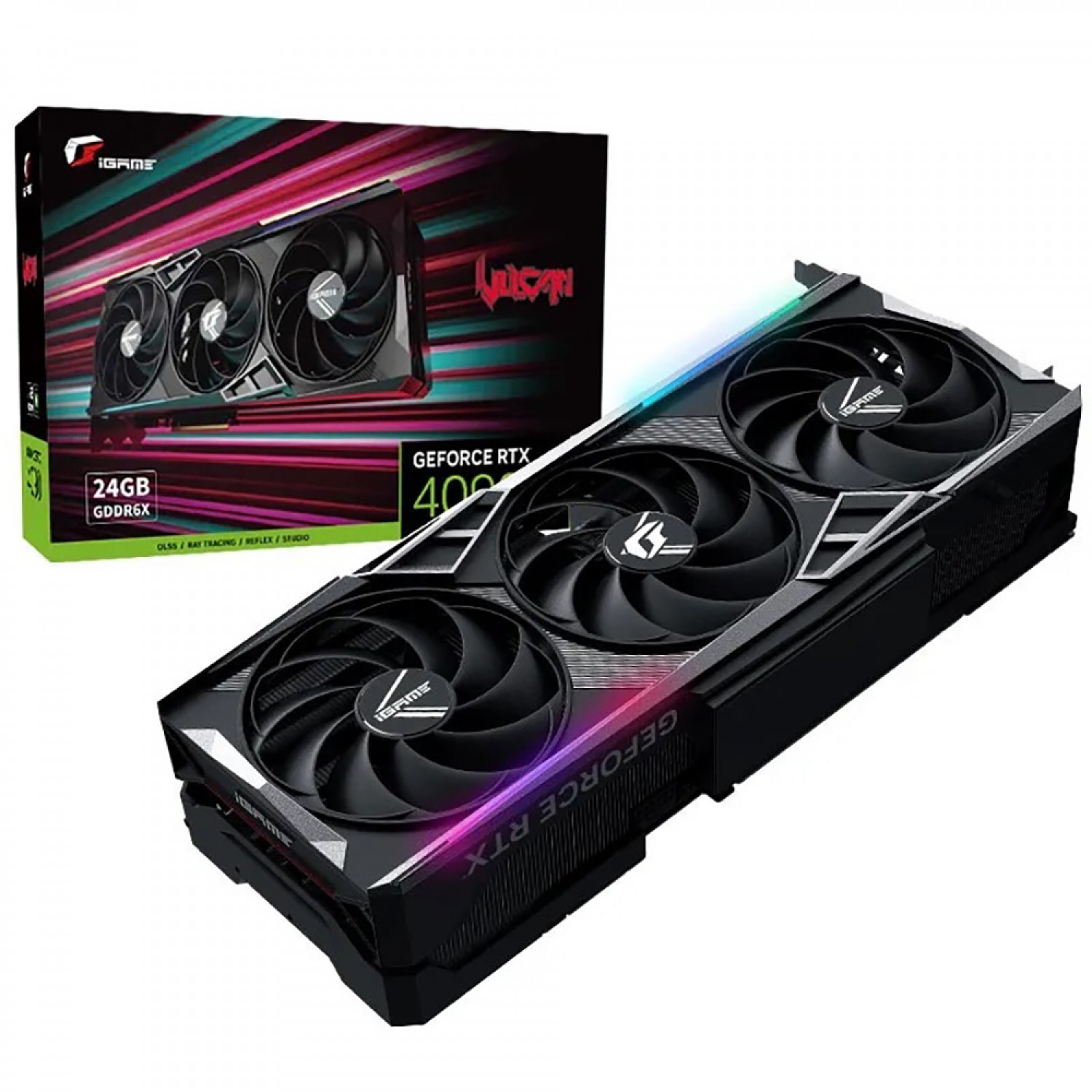 کارت گرافیک Colorful iGame RTX 4090 Vulcan OC 24GB_69050b707bde7.jpeg کارت گرافیک Colorful iGame RTX 4090 Vulcan OC 24GB - تصویر 1