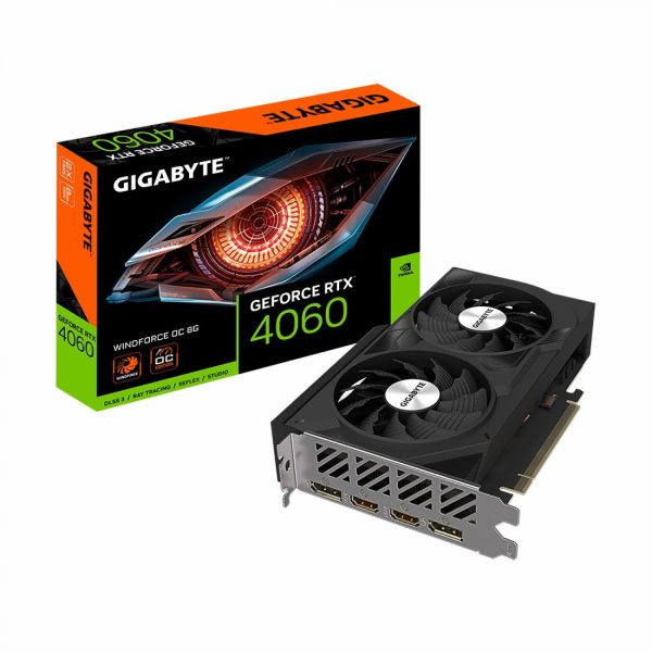 کارت گرافیک GIGABYTE RTX 4060 WINDFORCE OC 8G