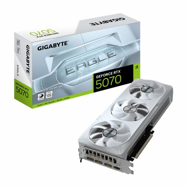 کارت گرافیک GIGABYTE RTX 5070 Eagle OC Ice SFF 12G