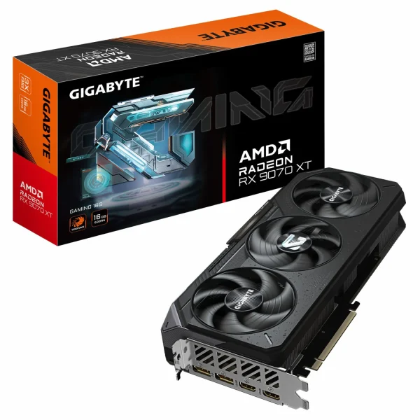 کارت گرافیک GIGABYTE RX 9070 XT Gaming 16G