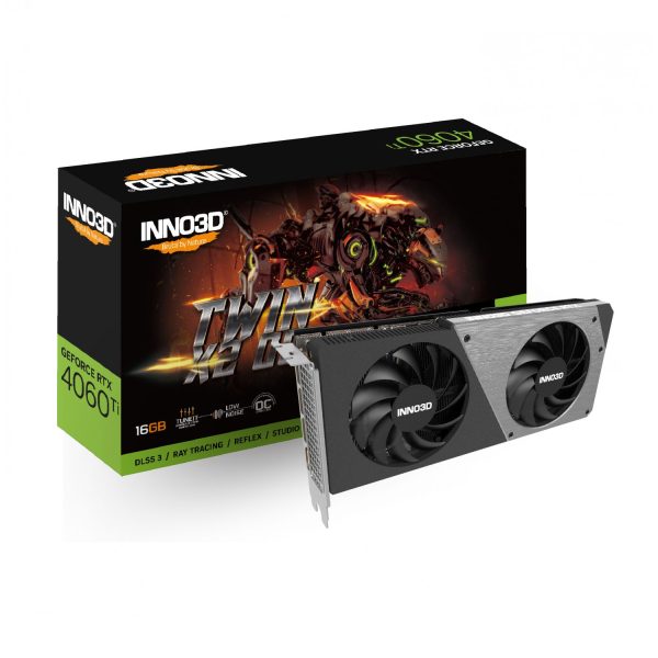 کارت گرافیک Inno3D RTX 4060 Ti Twin X2 OC 16GB - Black