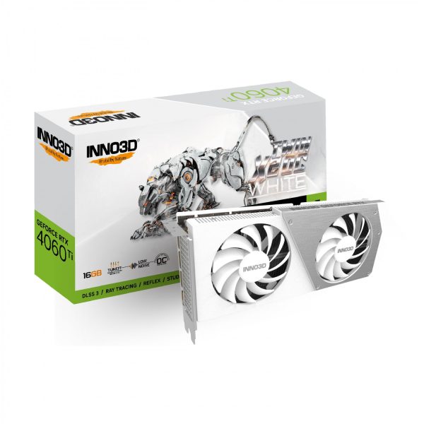 کارت گرافیک Inno3D RTX 4060 Ti Twin X2 OC 16GB - White