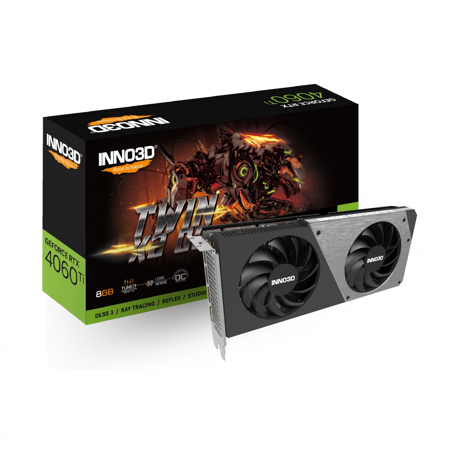 کارت گرافیک Inno3D RTX 4060 Ti Twin X2 OC 8GB – Black_6904fb1b2bb4d.jpeg کارت گرافیک Inno3D RTX 4060 Ti Twin X2 OC 8GB - Black - تصویر 1