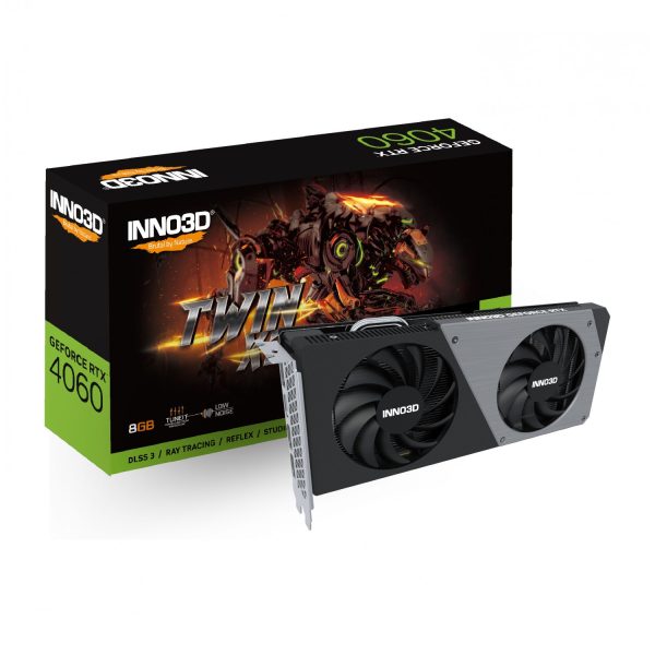 کارت گرافیک Inno3D RTX 4060 Twin X2 8GB