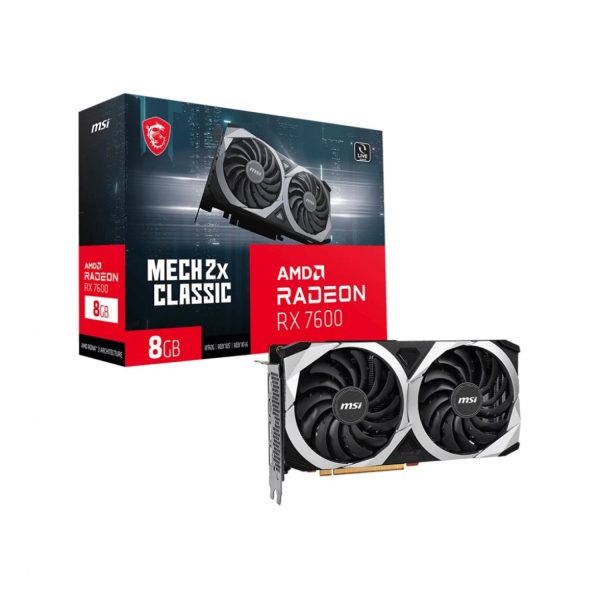 کارت گرافیک MSI Radeon RX 7600 MECH 2X CLASSIC 8G
