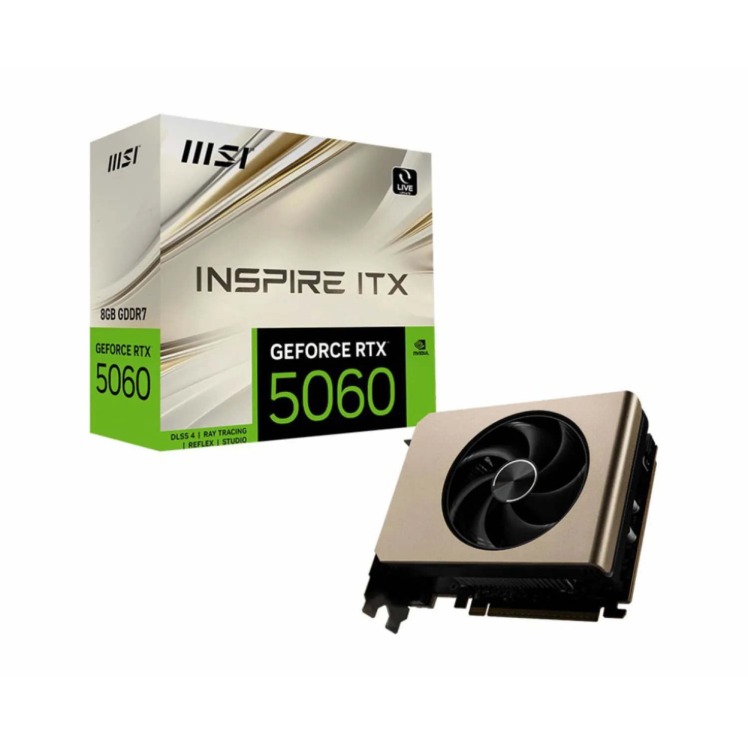 کارت گرافیک MSI RTX 5060 8G Inspire ITX_68ffb5c12eb46.webp کارت گرافیک MSI RTX 5060 8G Inspire ITX - تصویر 1