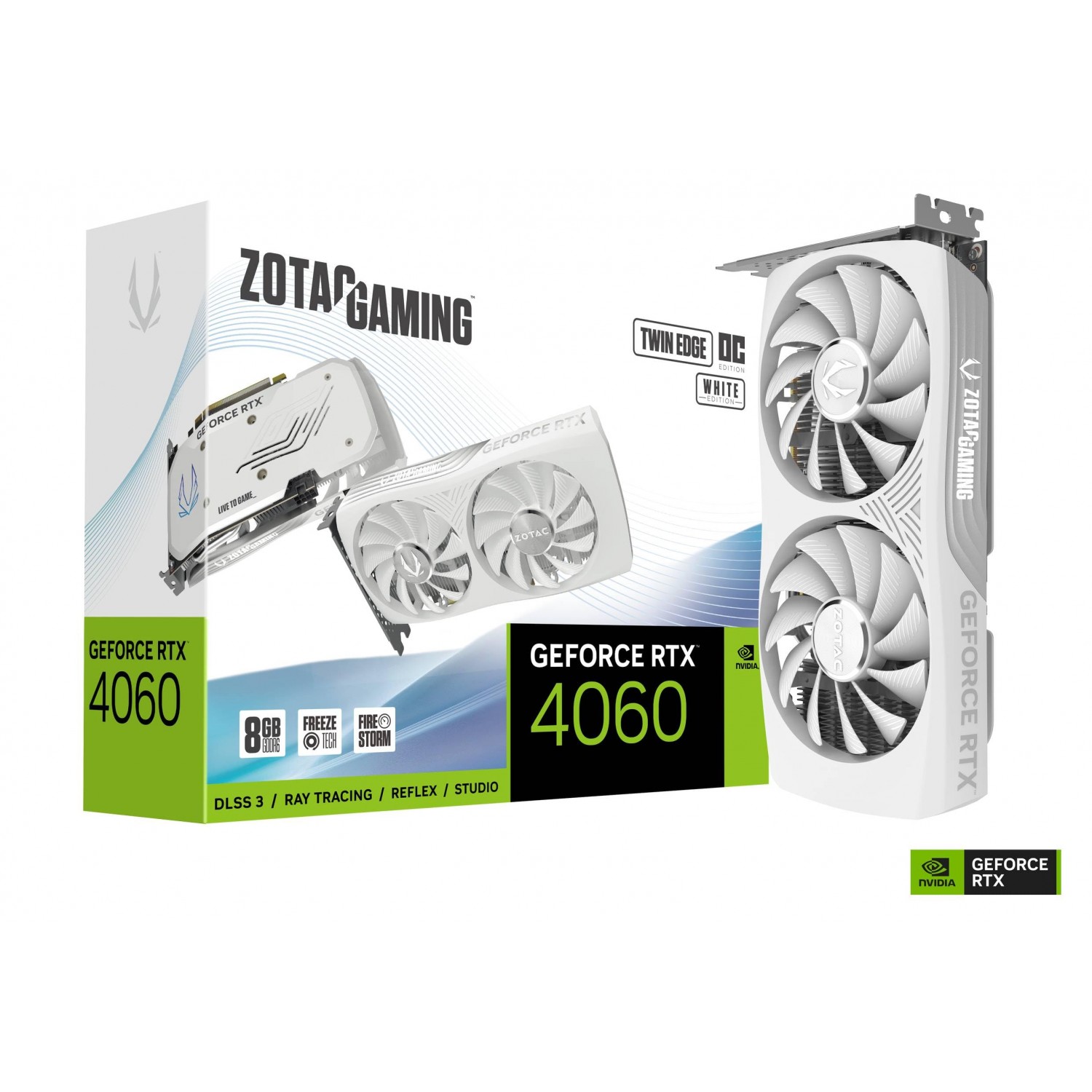 کارت گرافیک Zotac RTX 4060 Twin Edge OC 8GB – White_6904e286b966a.jpeg کارت گرافیک Zotac RTX 4060 Twin Edge OC 8GB - White - تصویر 1